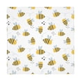 thumbnail image 6 of Wukai Bee Waterproof Tablecloth for Kitchen Dining, Fits Square Tables for 2-4 Seats -60"x60", 6 of 7