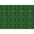 thumbnail image 1 of Ahgly Company Indoor Rectangle Patterned Night Black Area Rugs, 6' x 9', 1 of 6
