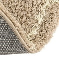 thumbnail image 5 of Unique Loom Trellis Shag Collection Area Rug - Ruby (3' 3" Round Light Brown/Ivory), 5 of 10