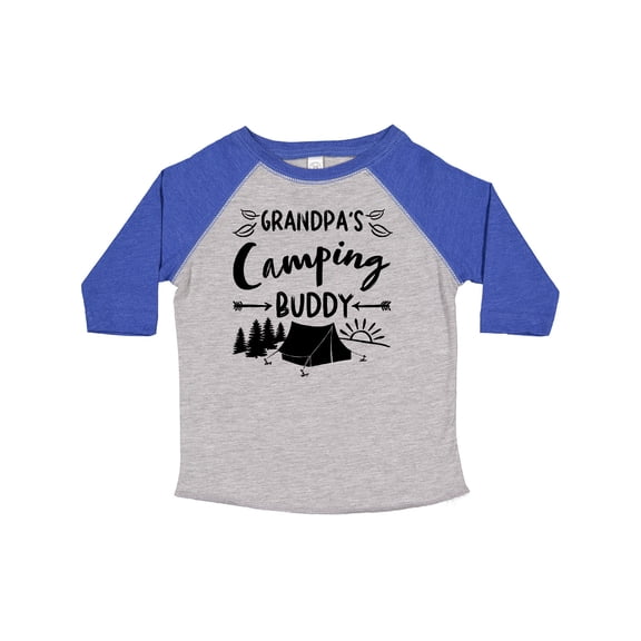 Inktastic Grandpas Camping Buddy Boys or Girls Toddler T-Shirt