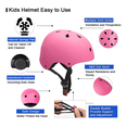 thumbnail image 4 of Casco De Bicicleta Para Niños Malubero Malu1722 Rosa, 4 of 4