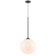 thumbnail image 4 of Avenue Lighting HF4201-BK-WHT Delilah 14" Wide Pendant - White, 4 of 4
