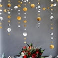 thumbnail image 4 of 3pcs Cercle Point Streamer Streamer Kit pour Scintillement Star Parti Décor, 4 of 5