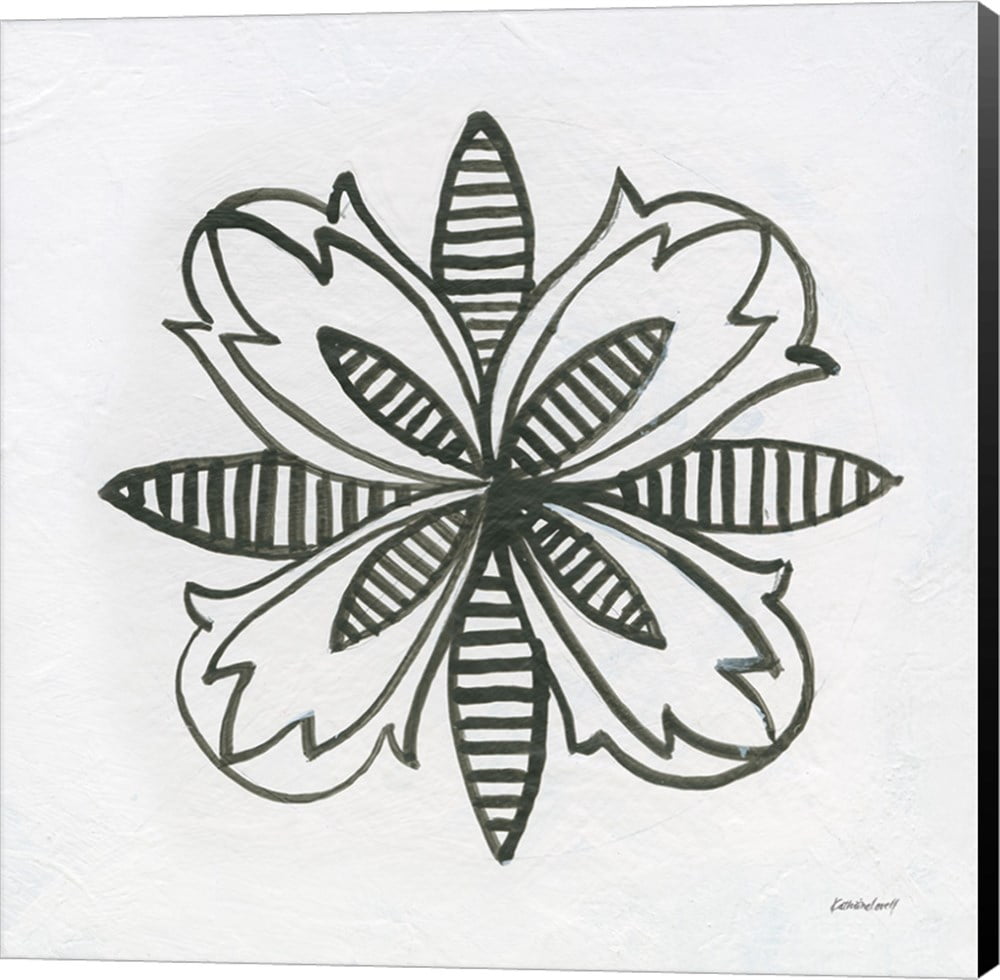 Great Art Now Patterns of the Amazon Icon XVI by Kathrine Lovell Canvas