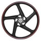 thumbnail image 2 of Rin Delantero Kinlley Ft180/200 Negro 18' Aluminio Aspas Delantera Incluye Balero, 2 of 3