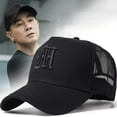 thumbnail image 2 of Gorra de béisbol de talla grande para hombre, gorro deportivo de malla transpirable, estilo Hip Hop, estructura dura, verano, 2022 qym unisex, 2 of 2