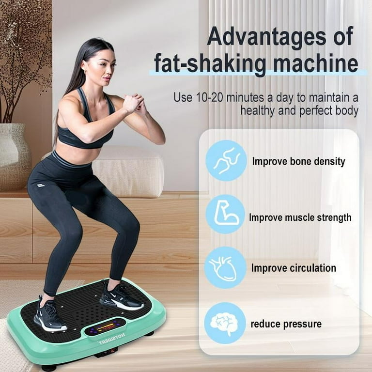 HOTWAVE Vibration Plate 450lbs weight capacity 66HZ 120 Levels