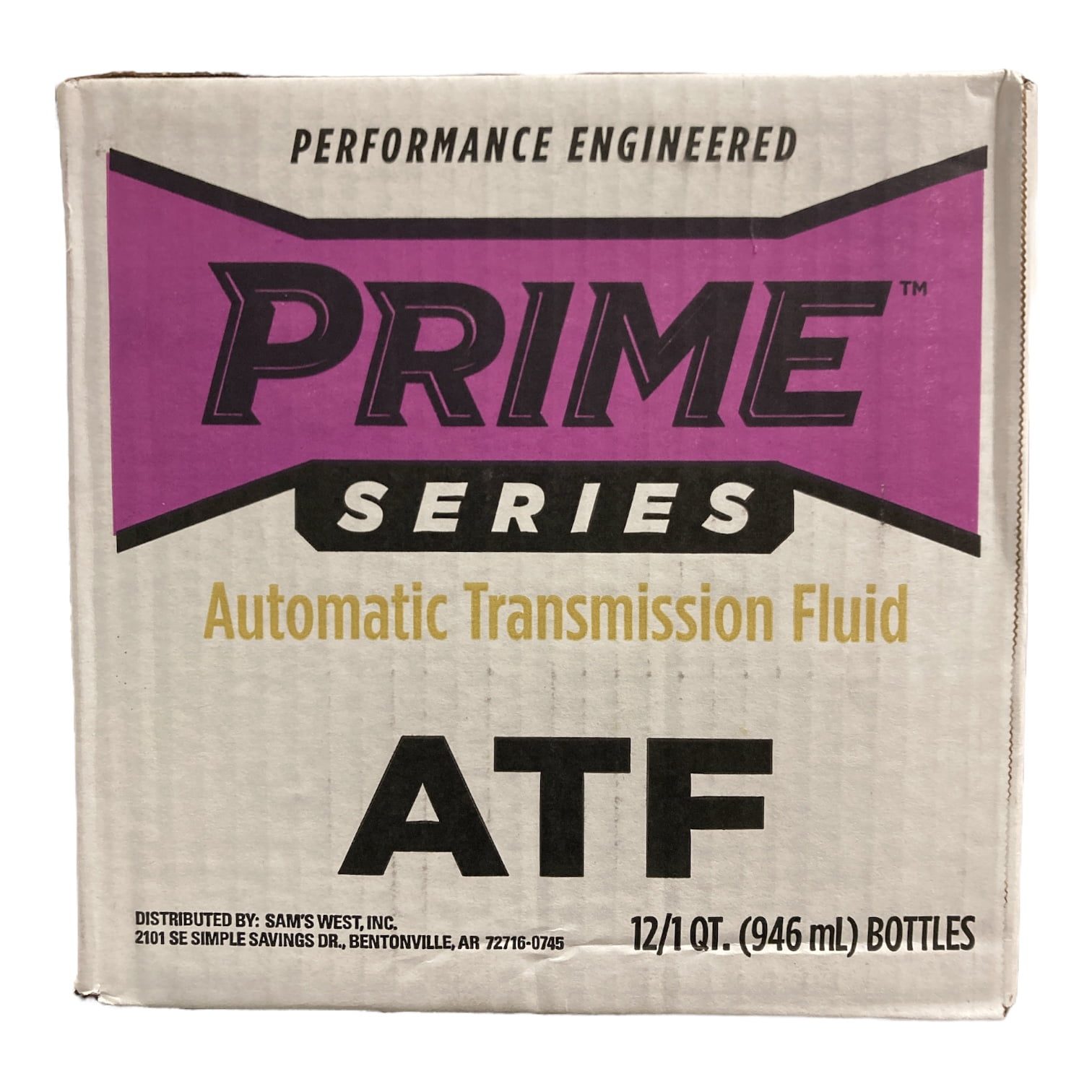 Prime Series ATF Transmission Fluid DEXRON II, DEXRON III, MERCON (1qt, 12 Pack)