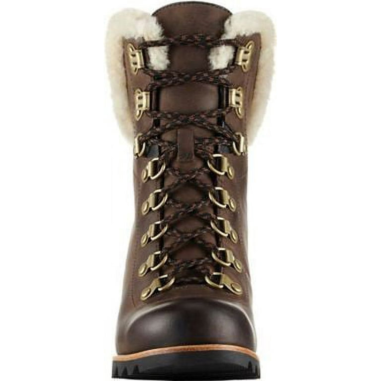 Sorel conquest waterproof leather wedge boot deals