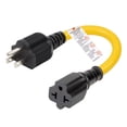 thumbnail image 1 of [Cable adaptador] Plugrand 4 en 1, 15 A, 125 V a 20 A, 250 V, 1 pie, 1 of 6