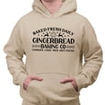 thumbnail image 2 of Gingerbread Baking Co Hoodie Sweatshirt Unisex X-Large Sand, 2 of 5