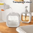 thumbnail image 4 of 300/500ML Soap Dispenser Non-slip Refillable Plastic Press Type Shower Gel Bottle for Makeup, 4 of 8