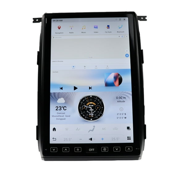 SNATEEN 14.4 inch Carplay Screen/Radio/Multimedia Player for Ford F150 2009 2010 2011 2012 Universal Car Navigation/GPS Upgrade HeadUnit Android 1080P Touch Screen Replace System