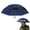 Dark Blue, variant on Solar Fan Hat with Removable Fan,Umbrella Shape Wide Brim Cooling Sun Fishing Hat, Double-Layer Waterproof Fishing Umbrella Hats for Summer Camping Fishing Beach Sunshade Outdoor