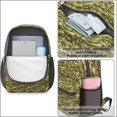 thumbnail image 2 of 17 Inch Lightweight Backpack,PVC Waterproof Oxford Fabric, Ergonomically Designed, with Large Capacity, Camouflage Print, 2 of 5