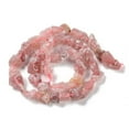 thumbnail image 3 of 2 Strand Raw Rough Strawberry Quartz Beads Strands 4~11x4.5~14.5x4.5~14.5mm Hole: 0.8mm about 41~43pcs/strand 15.35~15.94''(39~40.5cm), 3 of 5