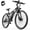 BlacK, variant on GWEIT Electric Bike, 26" Pneumatic Tires, 1500W Peak Motor Electric Mountain Bike, 25MPH 35Miles Range, 48 10.4AH Removable Battery E Bikes for Adults, UL 2849 Certification