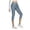 Light Blue, variant on Womens Yoga Pants Olive Green Capri Yoga Pants Side Pocket Reflective Detail Stretchy Fabric Evening Jog & Errands Yoga Leggings