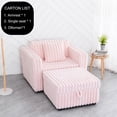 thumbnail image 2 of Pink Modular Single 44.9" - Very Comfortable & Fashionable. Foam Filler. Detachable Washable Cushions. Hydraulic Lift Storage. Contemporary Design For Living Room. 2 Soft In Versatile Seating, 2 of 6