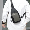 thumbnail image 1 of TIMIFIS Strap Bag Crossbody Backpack Men Ladies Strap Backpack Hiking Backpack Multipurpose Messenger Chest Bag -, 1 of 7