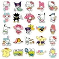 thumbnail image 4 of DONNGZAE 50Pcs Kids Sanrio Stickers Pack Cute Cartoon Characters Stickers Movie Decal Childrens Decorative Sticker for Kids Teens Adults Waterproof Stickers for Water Bottle Laptop Luggage A05, 4 of 7