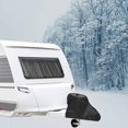 thumbnail image 2 of Funda lanza remolque, Funda lanza caravana, Funda protectora caravana, Funda protectora para caravanas y remolques, Protección enganche remolque, con tensor elástico oso de fresa Electrónica, 2 of 5
