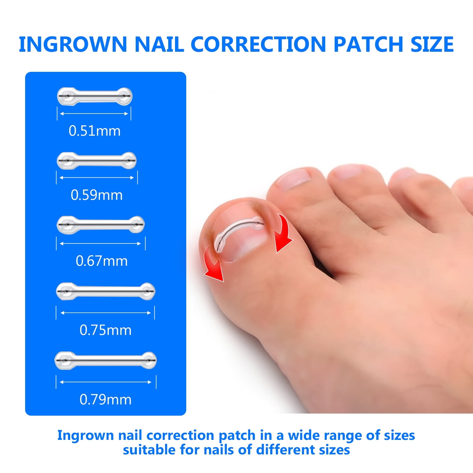 Ingrown Toenail Treatment, Toenail Fungus Treatment Extra Strength, Ingrown Toenail Removal Kit