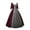 Wine, variant on Giftesty Spring Dresses for Women 2024 Fashion Womenl Vintage Gothic Court Gown Cake Skirt Lace Clashing Dress