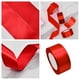 thumbnail image 2 of Cinta roja de 9 pulgadas y 25 yardas, cinta de raso para manualidades, cinta de poliéster, cinta para ramos, cinta para envolver regalos, para hacer lazos para bodas y para decorar., 2 of 7