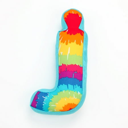 Terrific Tie Dye Letter Pillow