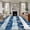 White Blue, variant on Bathroom Rugs 2x3 Ft, Navy Blue Coastal Non Slip Area Rugs for Kitchen Bedroom Entryway, Summer Beach Nautical Starfish Coral Vintage Washable Carpet Runner Rug Floor Mats for Bedroom Home Decor