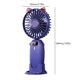 thumbnail image 3 of Enfriador de aire de mano 1200mAh Ventilador personal plegable Pantalla LED (Púrpura), 3 of 5
