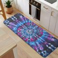 thumbnail image 5 of Colorful Tie Dye Pattern Kitchen Rug Mat,Kitchen Runner Rugs Non Skid Washable,Decorative Kitchen Floor Mats for Kitchen,Sink,Laundry,17"x47.2", 5 of 7