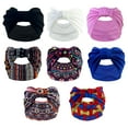thumbnail image 1 of Paquete de 8 diademas africanas para mujer, diademas anchas estilo bohemio para el cabello de mujer, turbante anudado antideslizante, diademas africanas para hacer deporte, yoga,, 1 of 6