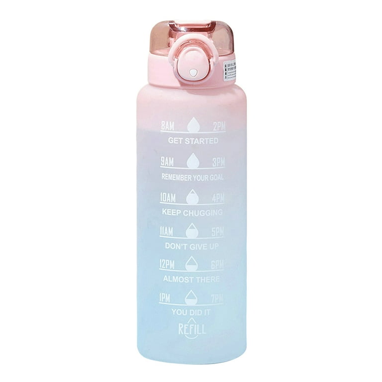 Buy Wholesale China Motivation Water Bottle Cute 2 Liter Gym School Plastic Water  Bottle With Time Marker & Motivation Water Bottle at USD 5.19