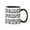 Black, variant on Glass&Bottle Mug Hidden Message Cup for Work | Ceramic Coffee Lover | Funny Novelty Cup for & Coworkers