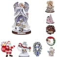 thumbnail image 1 of Window Stickers Crystal Tree Decals Santa Claus Sticker Shopwindow Ornament 1-9pcs, 1 of 2