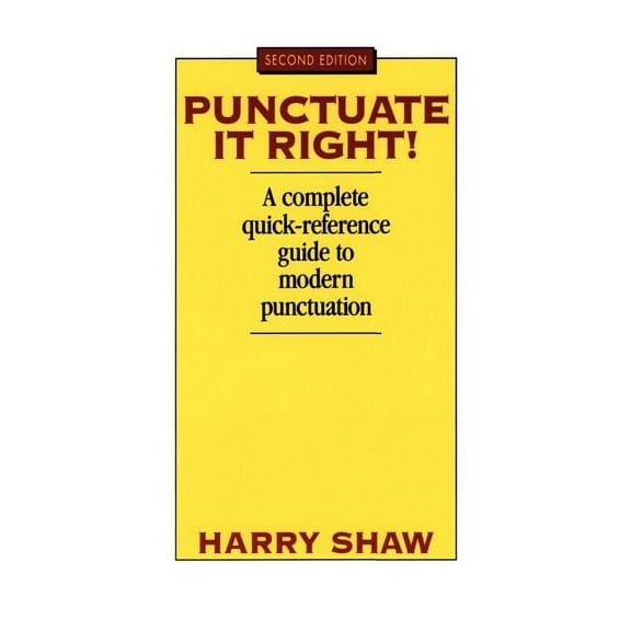 Punctuate It Right, (Paperback)