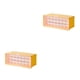 thumbnail image 1 of Molde para cubitos de hielo Wosthever 3 capas Amarillo, 1 of 6