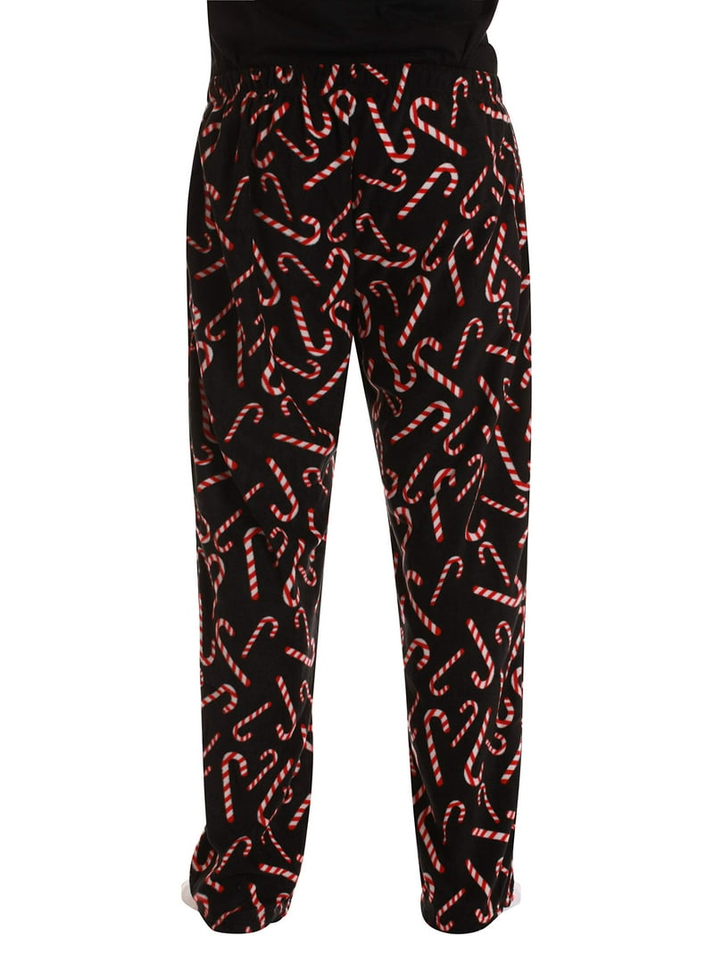 followme Men's Polar Fleece Pajama Pants, Christmas Lounge Bottoms
