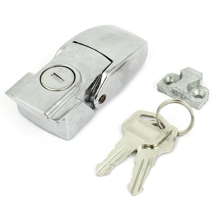 Wardrobe Closet Doors Unique Bargains Home Office Closet Cabinet Wardrobe Fittings Metal Door Latch Silver Tone ()