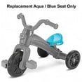 thumbnail image 2 of Replacement Part for Fisher-Price Tricycle R0322 and P6831 - Grow-with-Me Trike ~ Replacement Aqua / Blue Seat, 2 of 5