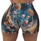 thumbnail image 2 of Fotbe Starry Sky Planet Lollipop Shorts Sin Costuras – Shorts Deportivos de Cintura Alta para Mujer, Elásticos para Gimnasio, Yoga, Running o Ciclismo-Small, 2 of 8