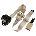 thumbnail image 2 of Cinturón de seguridad de coche de Cinturón de seguridad retráctil automático para autobuses Go Kart Beige Sharpla Cinturones de seguridad para automóviles, 2 of 8