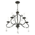 thumbnail image 6 of Livex Lighting - Callisto - 5 Light Chandelier in Traditional Style - 24 Inches, 6 of 9