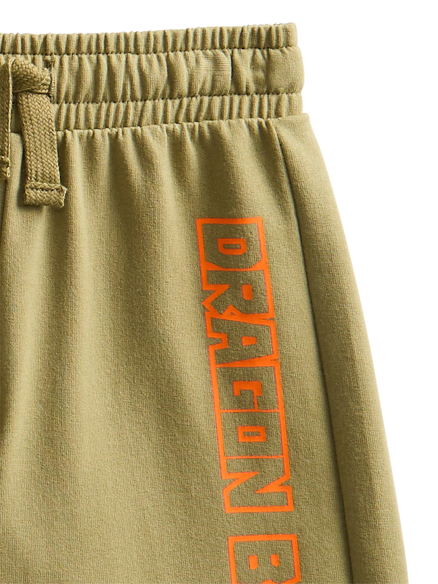 Dragon Ball Z Boys Graphic Tee and Fleece Shorts Set, 2-Piece, Sizes 4-16