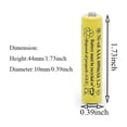 thumbnail image 2 of Pilas Recargables AAA NiCd 1.2V 600mAh Paquete de 8 QBLPOWER, 2 of 6