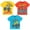 Yellow/red/blue, variant on Blaze And The Monster Machines Pickle Crusher 3 Pack T-Shirts Toddler to Little Kid