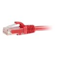 thumbnail image 2 of C2G Câble Ethernet de Réseau Cat6a Sans Accroc Non Blindé (UTP) de 6 Po - Rouge - Câble de Patch - RJ-45 (m) vers RJ-45 (m) - 5,9 Po - UTP - CAT 6a - Moulé, Sans Accroc, Échoué - Rouge, 2 of 4