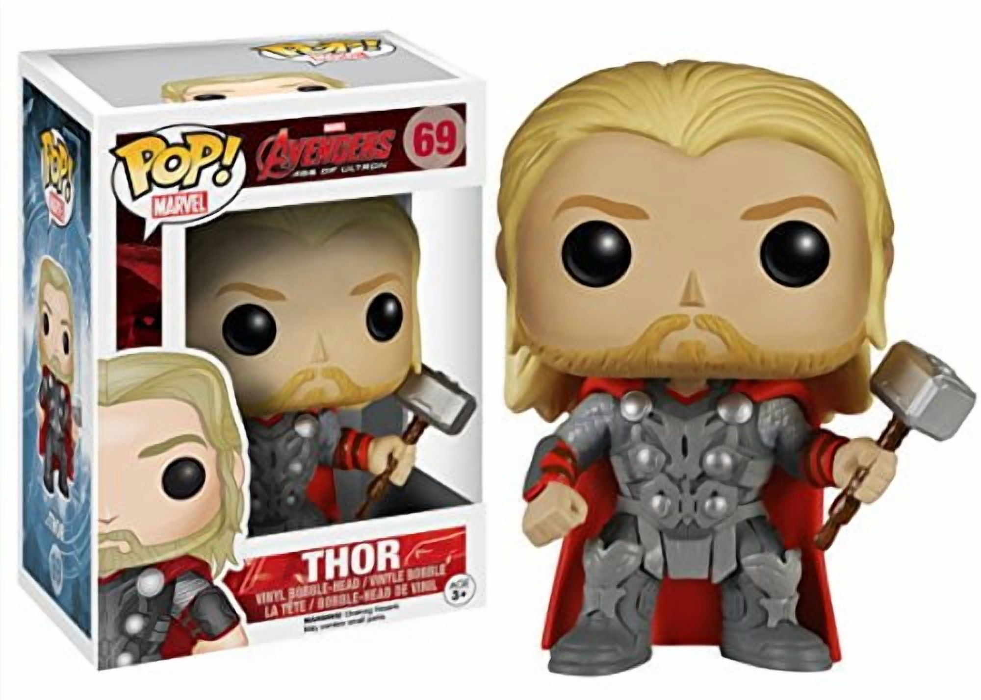 MARVEL POP! THOR フィギュア 09 Walmart限定 Funko Marvel Avengers 2 - Thor Bobble Head Action Figure